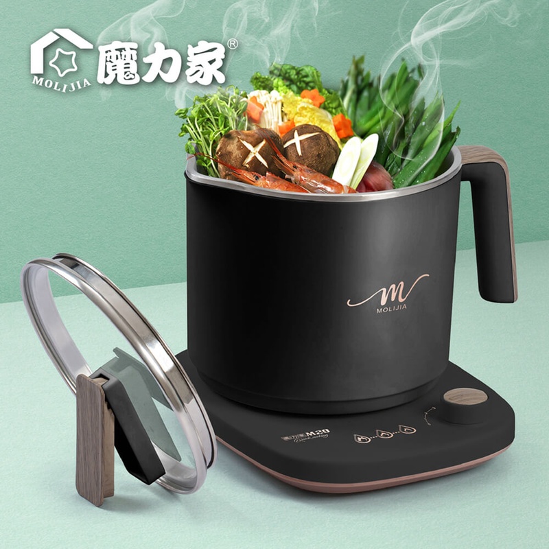 【MOLIJIA】M29 Insulated and Separable Quick Cooker 1.7L - Black, , large