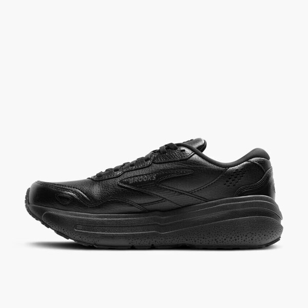 Brooks Ghost Max 2 Leather 男 慢跑鞋 寬楦 彈力 支撐 緩震 黑 [1104432E072], , large