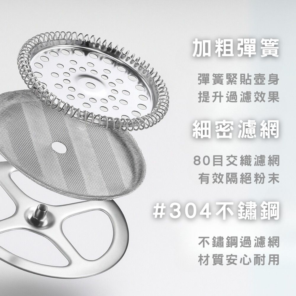 【GlassKing】GK-832《 600ml 》玻璃濾壓壺 法式濾壓壺 玻璃咖啡壺 耐熱玻璃壺 玻璃泡茶壺 沖茶器 下壓壺 奶泡器, , large