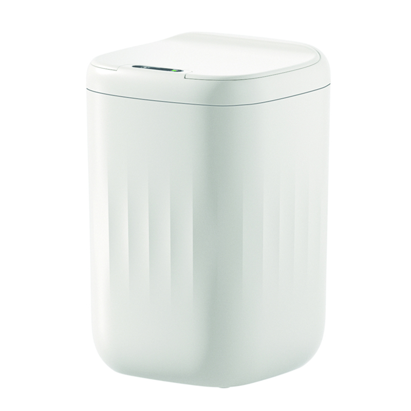 HK家居無色調充電式感應垃圾桶18L, , large