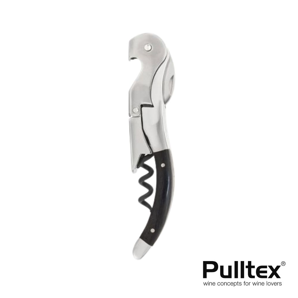 Pulltex Cordoba Horn Handle Hand Made Corkscrew with Leather Case Set, , large