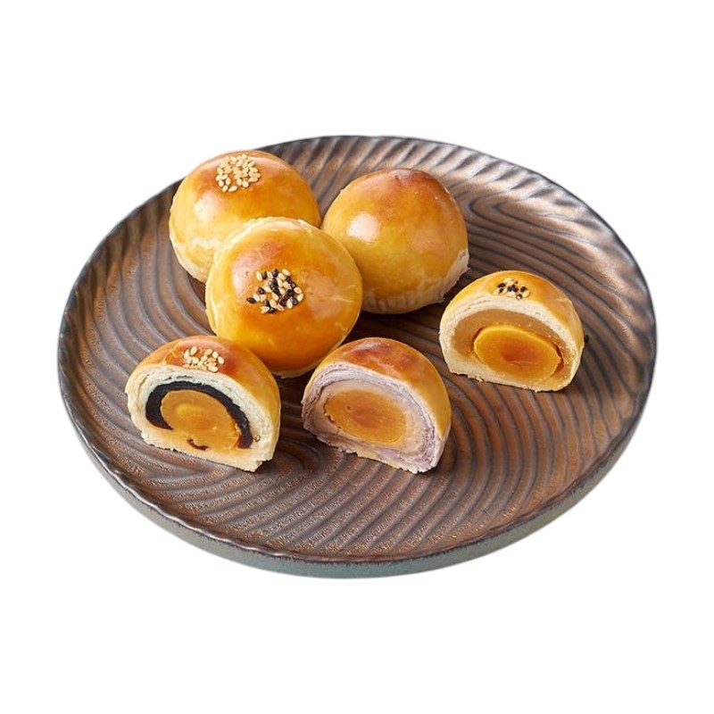 現烤綜合蛋黃酥禮盒9入, , large