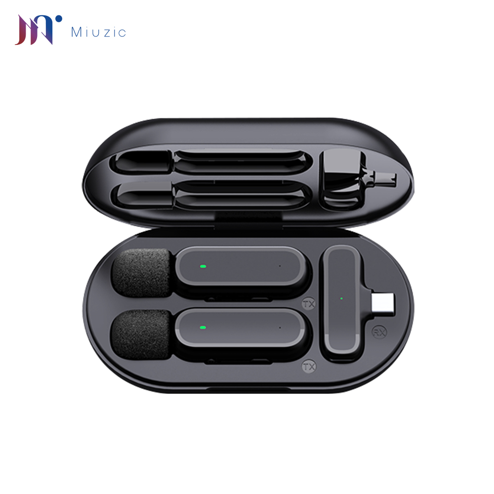 【miuzic沐音】Pure心型指向雙mic無線降噪麥克風 PE1, , large