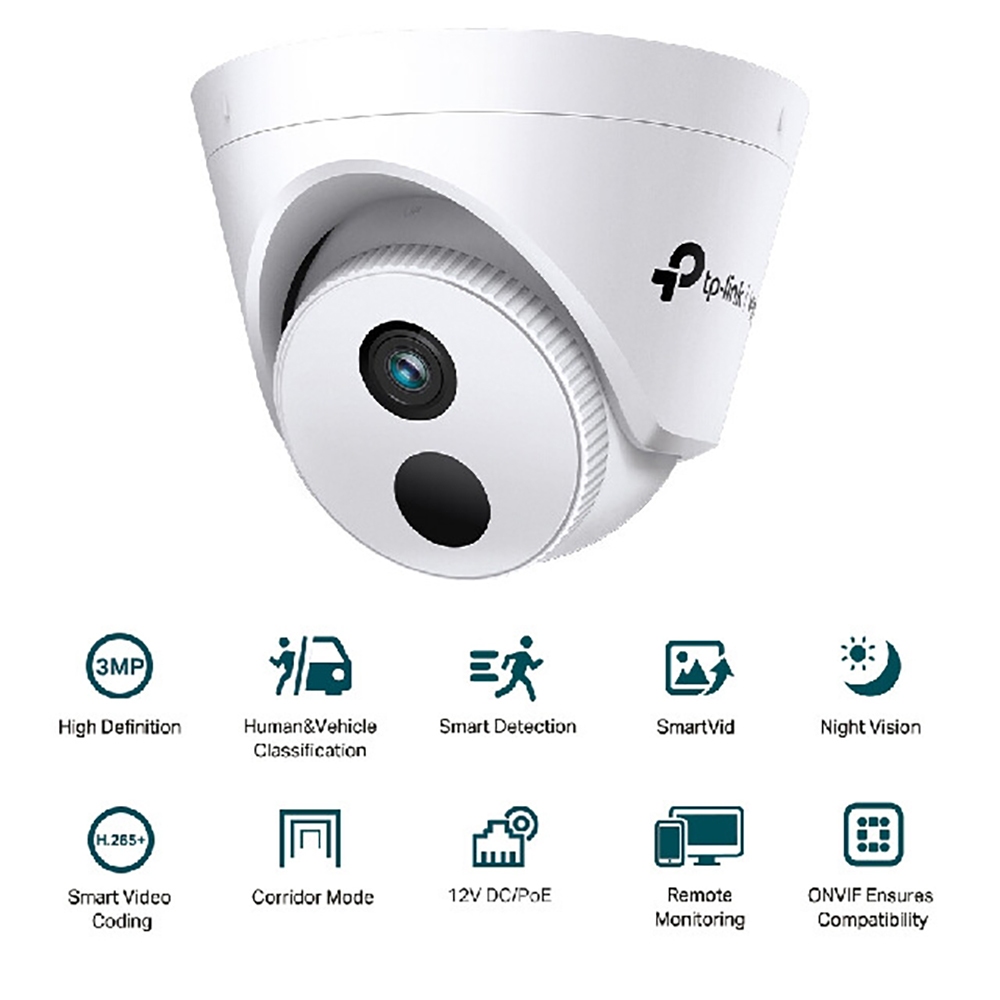 TP-LINK 昌運監視器組合 VIGI NVR1004H-4P 4路主機+VIGI C440I 4MP網路攝影機*2, , large
