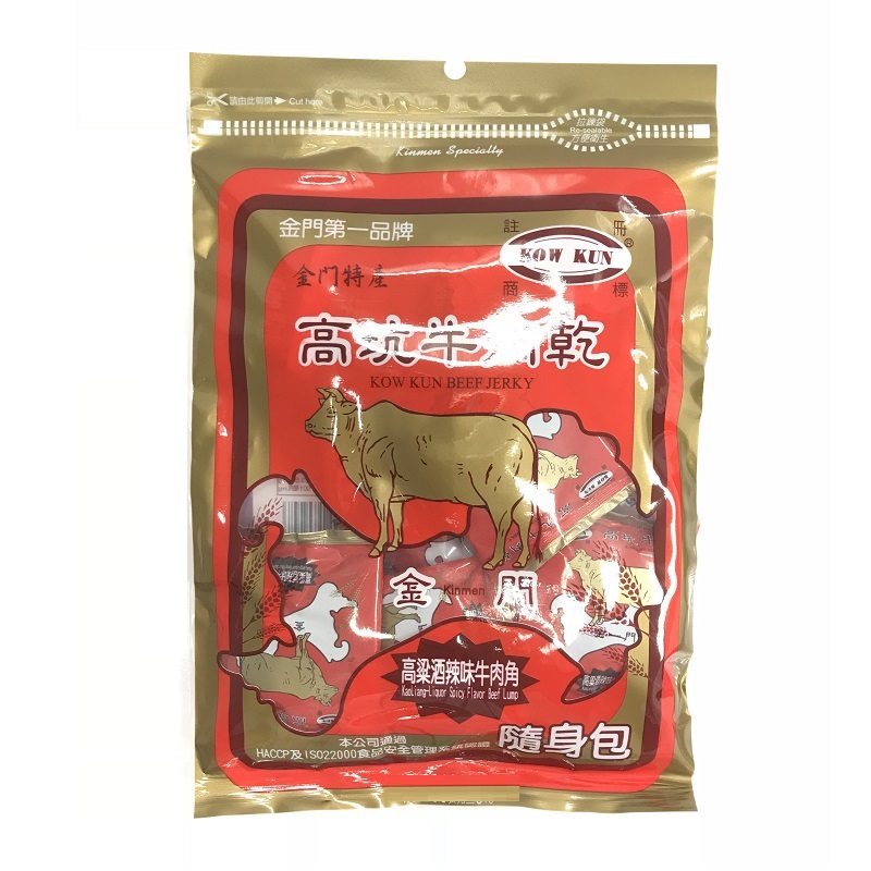 高坑高梁酒辣味牛肉角, , large
