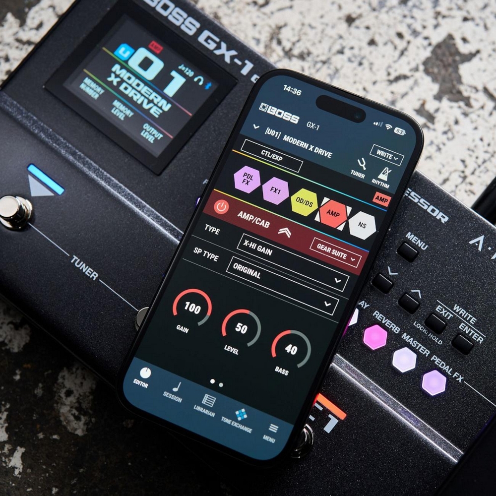 BOSS GX-1 吉他綜合效果器【敦煌樂器】, , large
