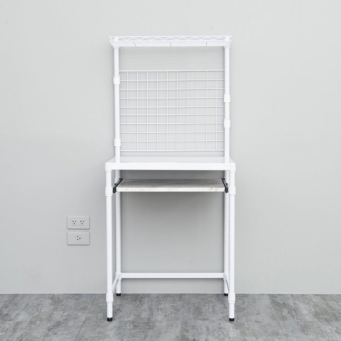 【Y HOUSE】小書桌 工作桌 電腦桌 辦公桌 多功能桌-60x45x135cm-白色, , large