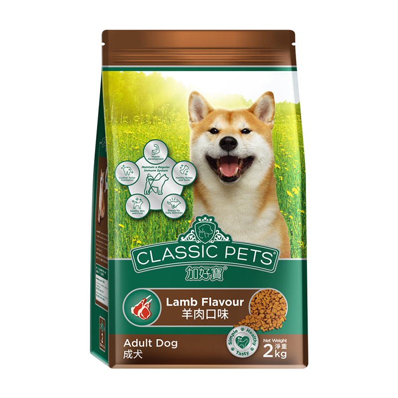 【Classic Pets 加好寶】經典成犬乾糧2kg*4包-羊肉口味, , large