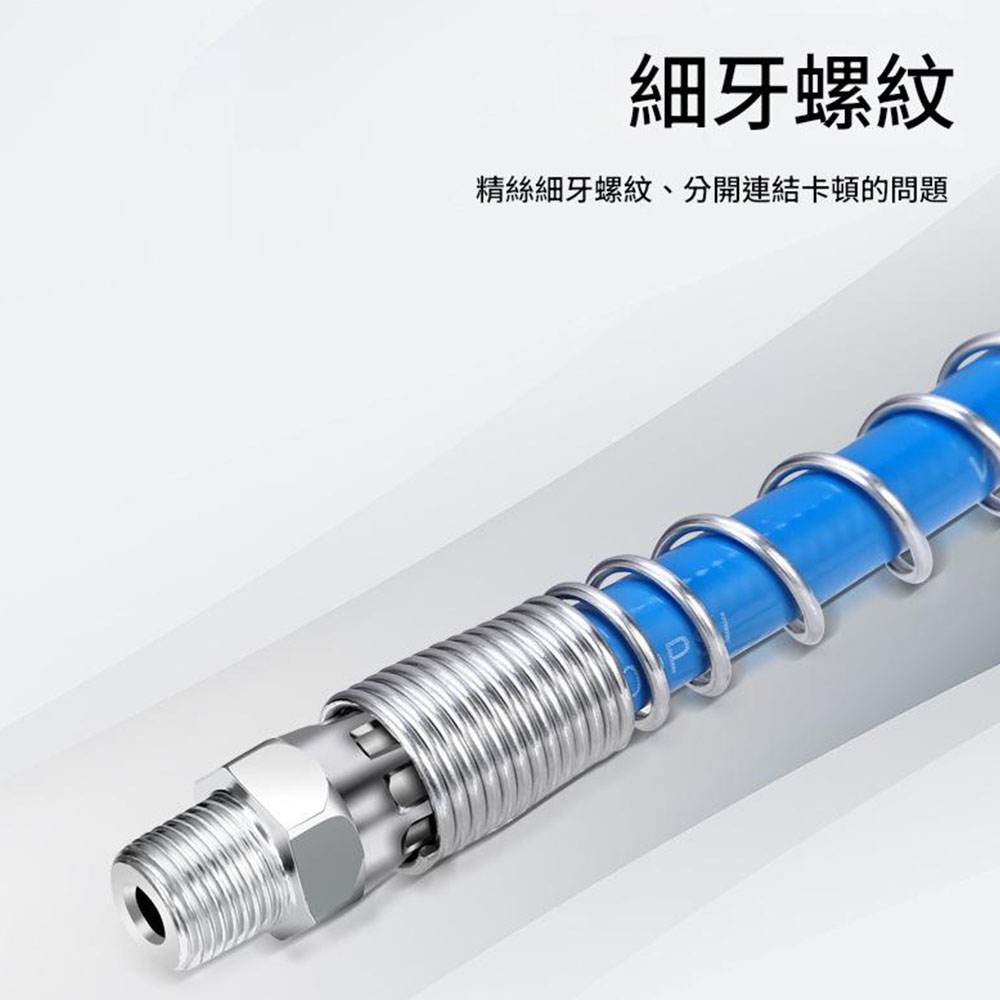 80CM explosion-proof hose for grease gun, , large