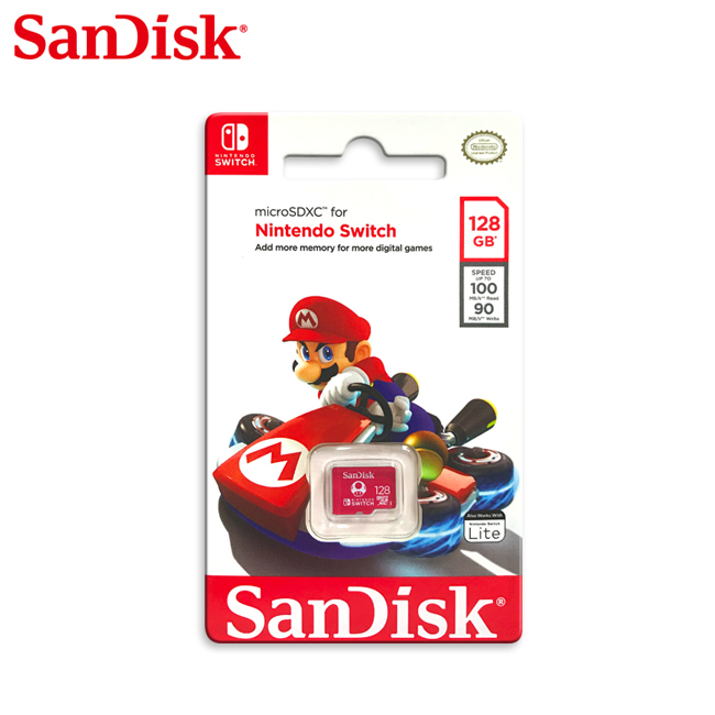 SanDisk Nintendo Switch 128G UHS-I A1 microSDXC, , large