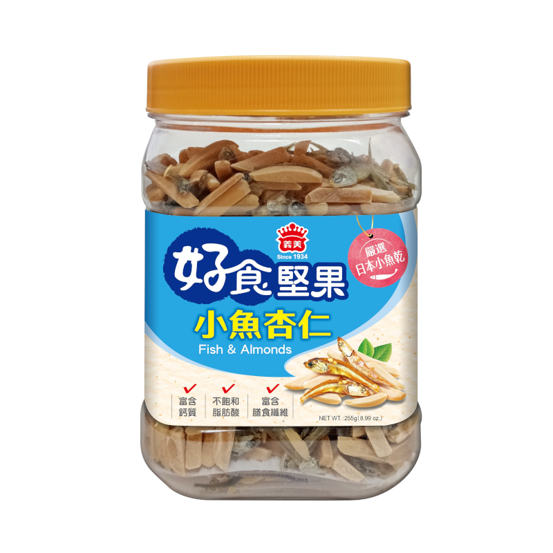 義美小魚杏仁255g, , large