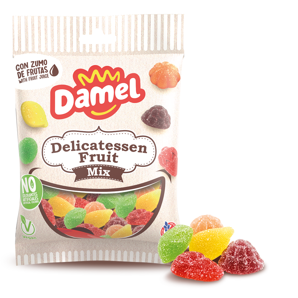 Damel Mix Fruit Flavor Gummy, , large