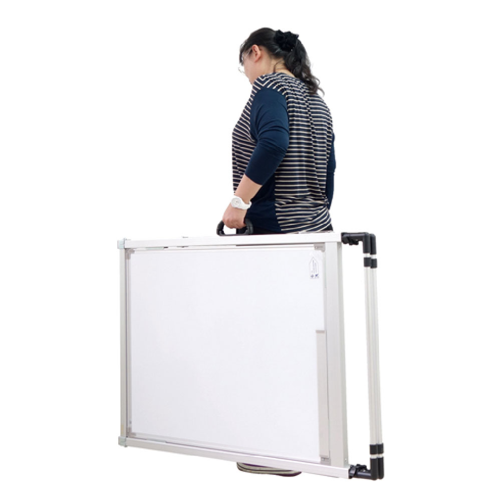 金益山 伸縮 簡報 白板架 寬77X高117-185cm  / 個 FC0002, , large