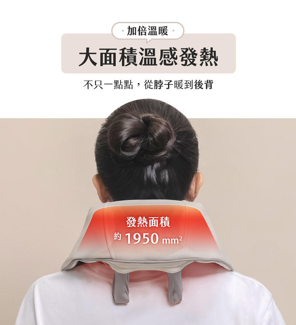 【3ZeBra三隻斑馬】好肩力｜斜方肌肩頸按摩器 天藍, 米白, large