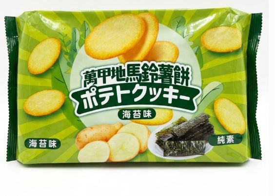 【萬甲地】馬鈴薯餅200G（ 海苔）, , large