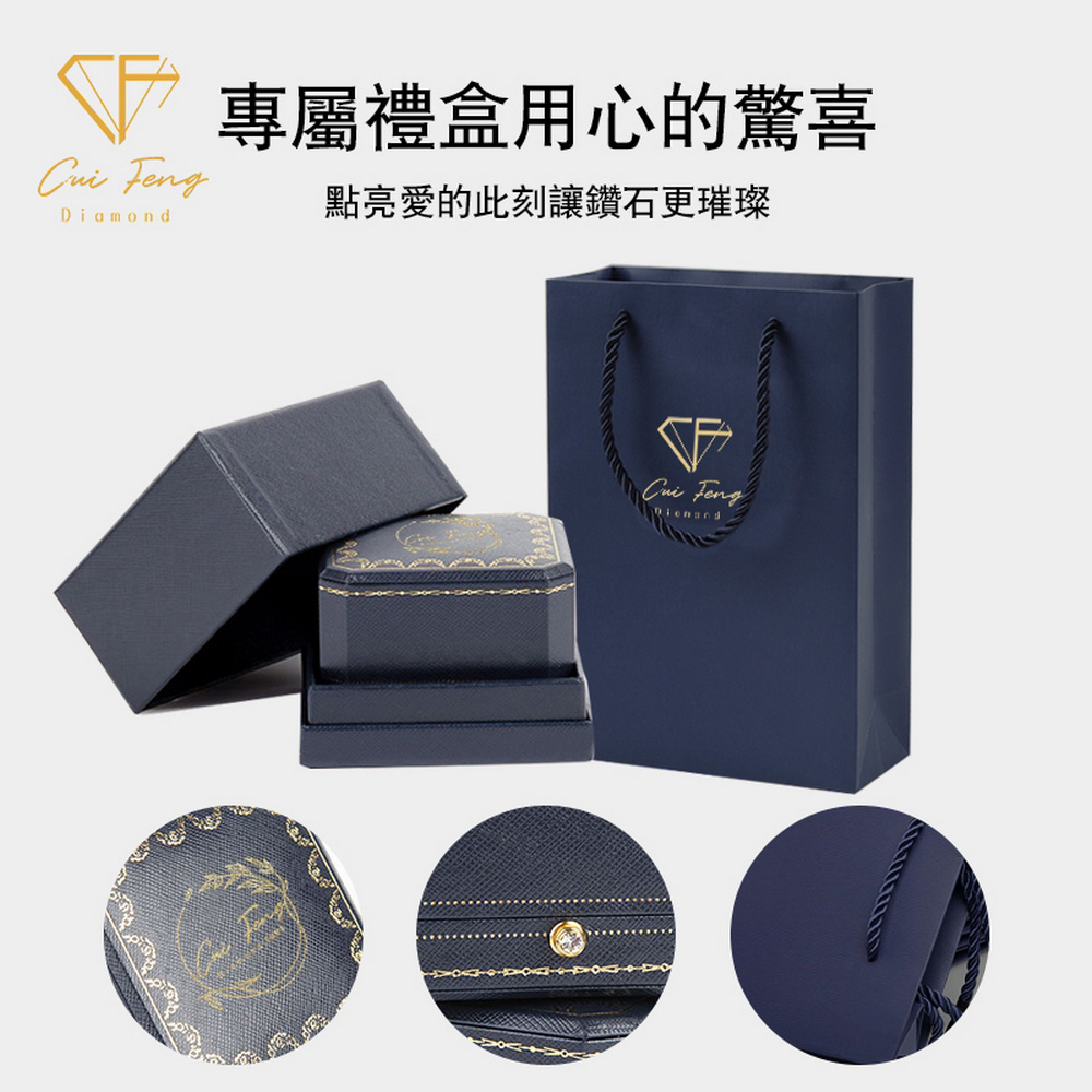 【CF鑽飾】戒指《澄淨》天然天空藍托帕石 40分純銀女戒, , large