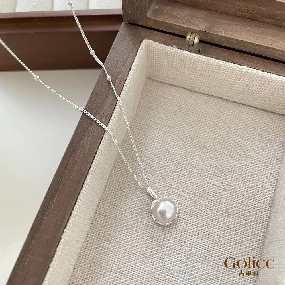 【Gulicc】古莉可 項鍊  氣質 珍愛珍珠項鍊, , large