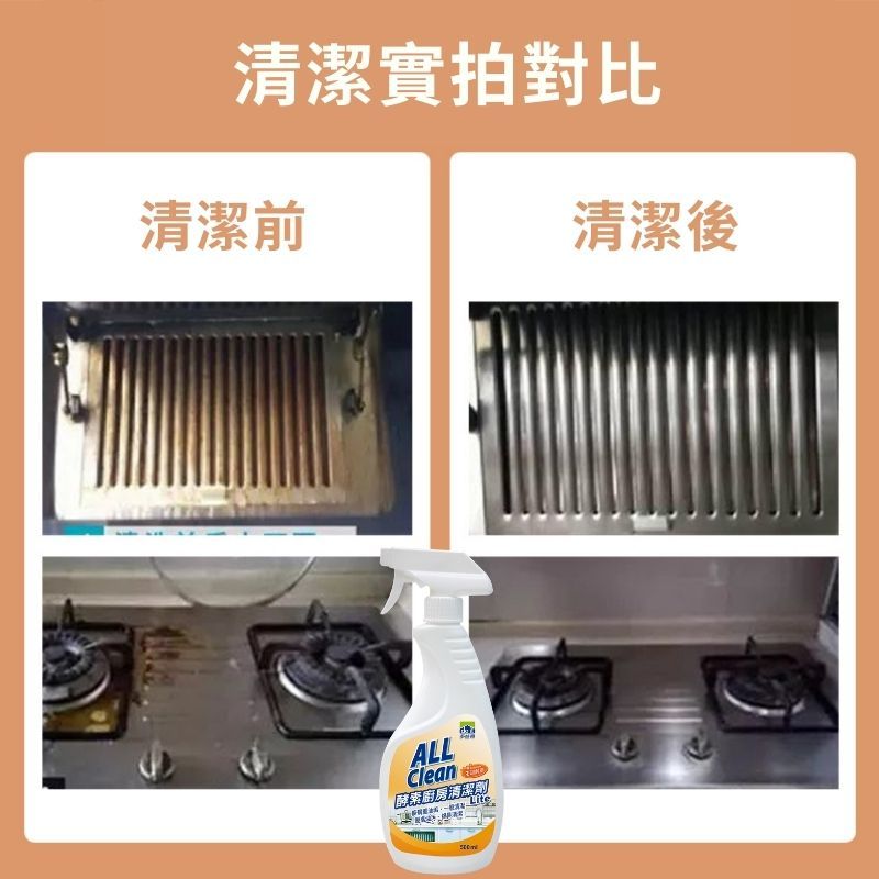 【多益得】ALL Clean酵素廚房清潔劑 Lite 500ml /, , large