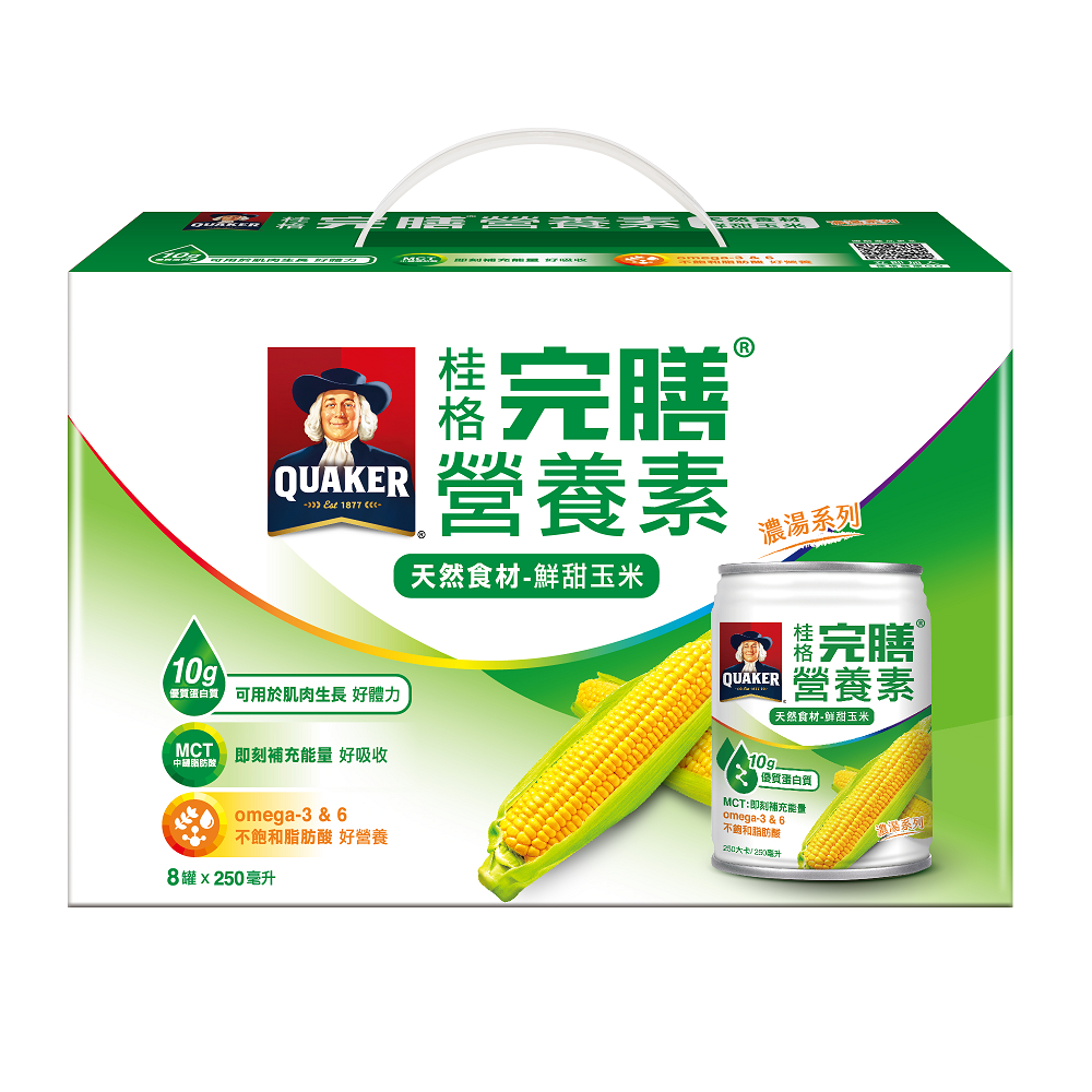 Quaker Complete Nutrition Food Corn Soup, , large