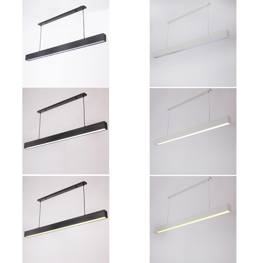 【H&R安室家】 LED多利安吊燈 ZA0139, 黑色, large