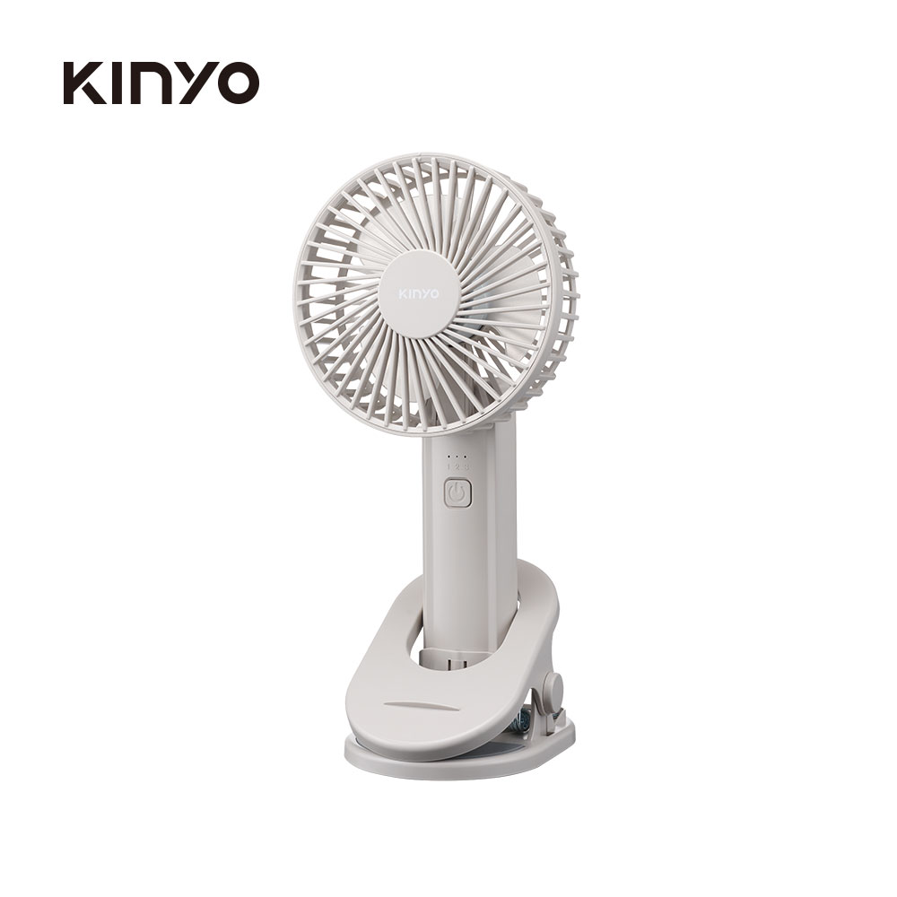 KINYO多功能夾立持充電風扇, , large