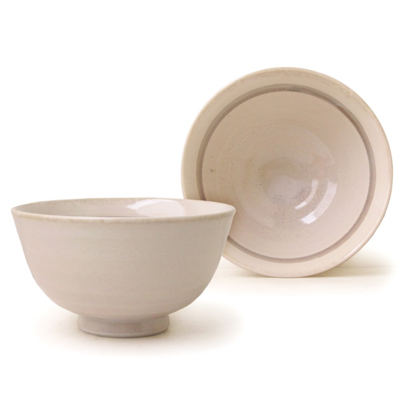 [豐名日本餐具] 4.5"深井 灰圈 / C04DB0-345, , large