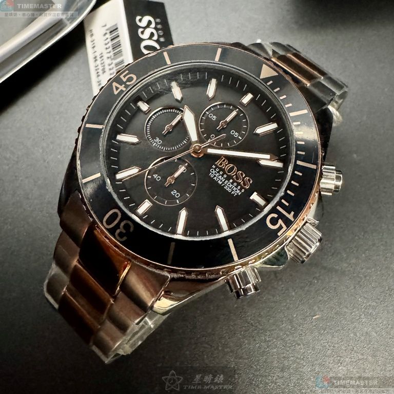 [TIMEMASTER] BOSS watch, 46mm, HB1513705, , large