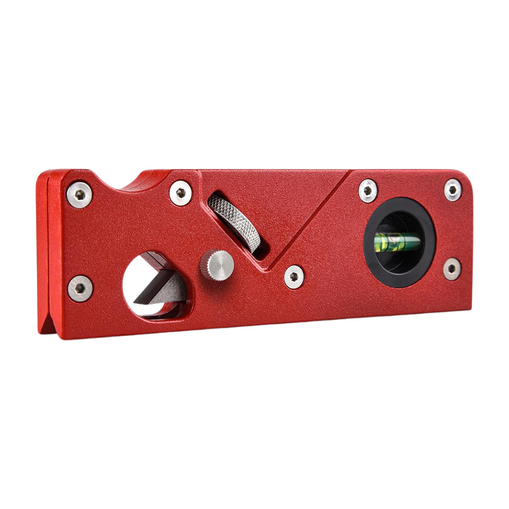 Woodworking chamfering plane - 45-degree flathead cutter (red), , large