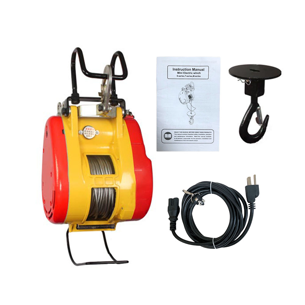 2nd generation electric crane 110V-300KG wired control + remote control, , large