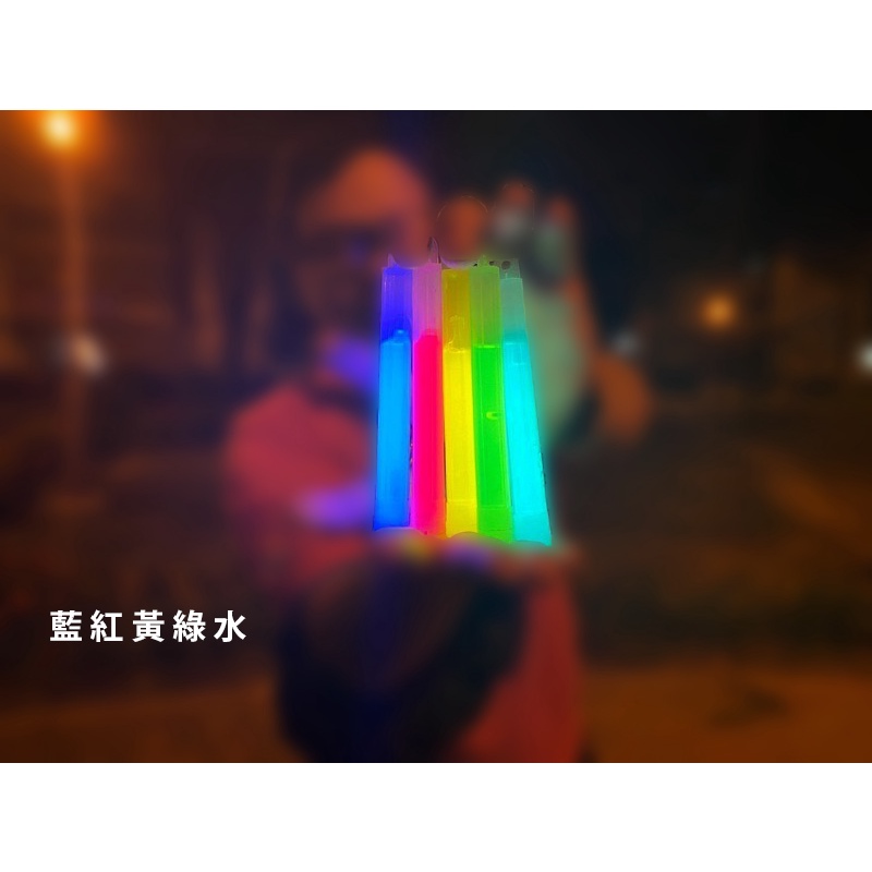 [冠岱]6吋螢光棒 6角形 極亮5分鐘超強光 大閃光 生存遊戲 動漫 演唱會, , large