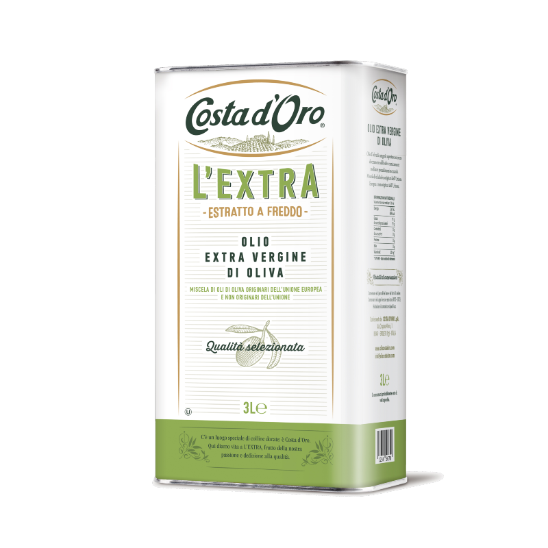 Costa dOro特級冷壓初榨橄欖油3L, , large