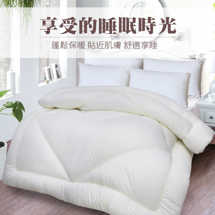 【多利寶寢具】Indian_壓花舒柔抗菌中空纖維被/棉被胎, , large