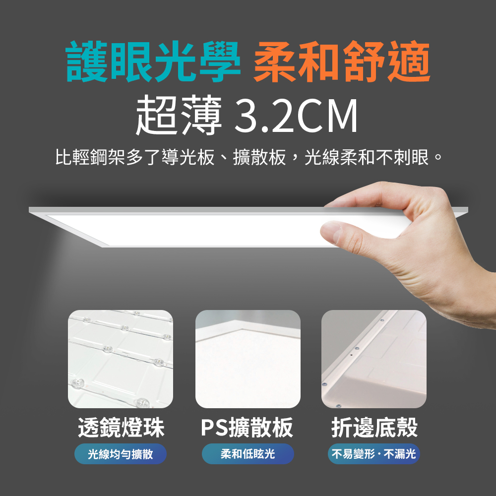2 in the group Dancing Light LED Soft Light Flat Panel Light 2 feet, , large