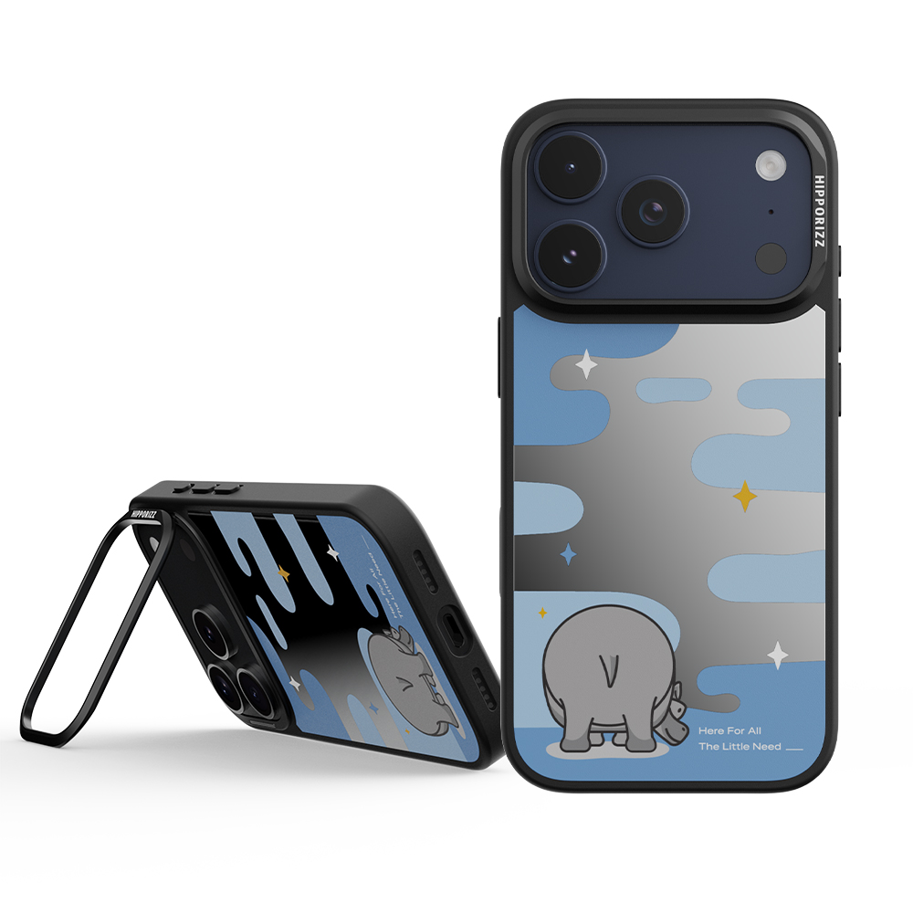 【HIPPORIZZ】iPhone 17 Pro Mirra鏡⾯磁吸⽀架殼 河畔, , large