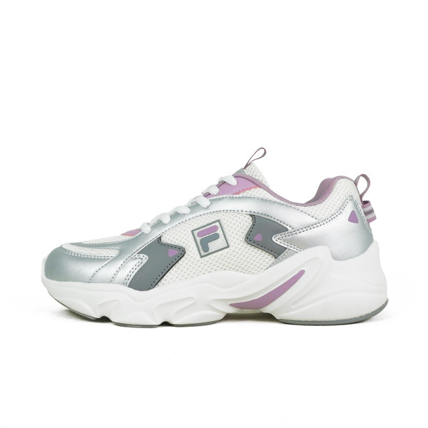 Kixpress-Fila Innovation 女 運動休閒鞋 復古鞋 舒適 穿搭 銀 藕粉 [5-C941Z-894], , large
