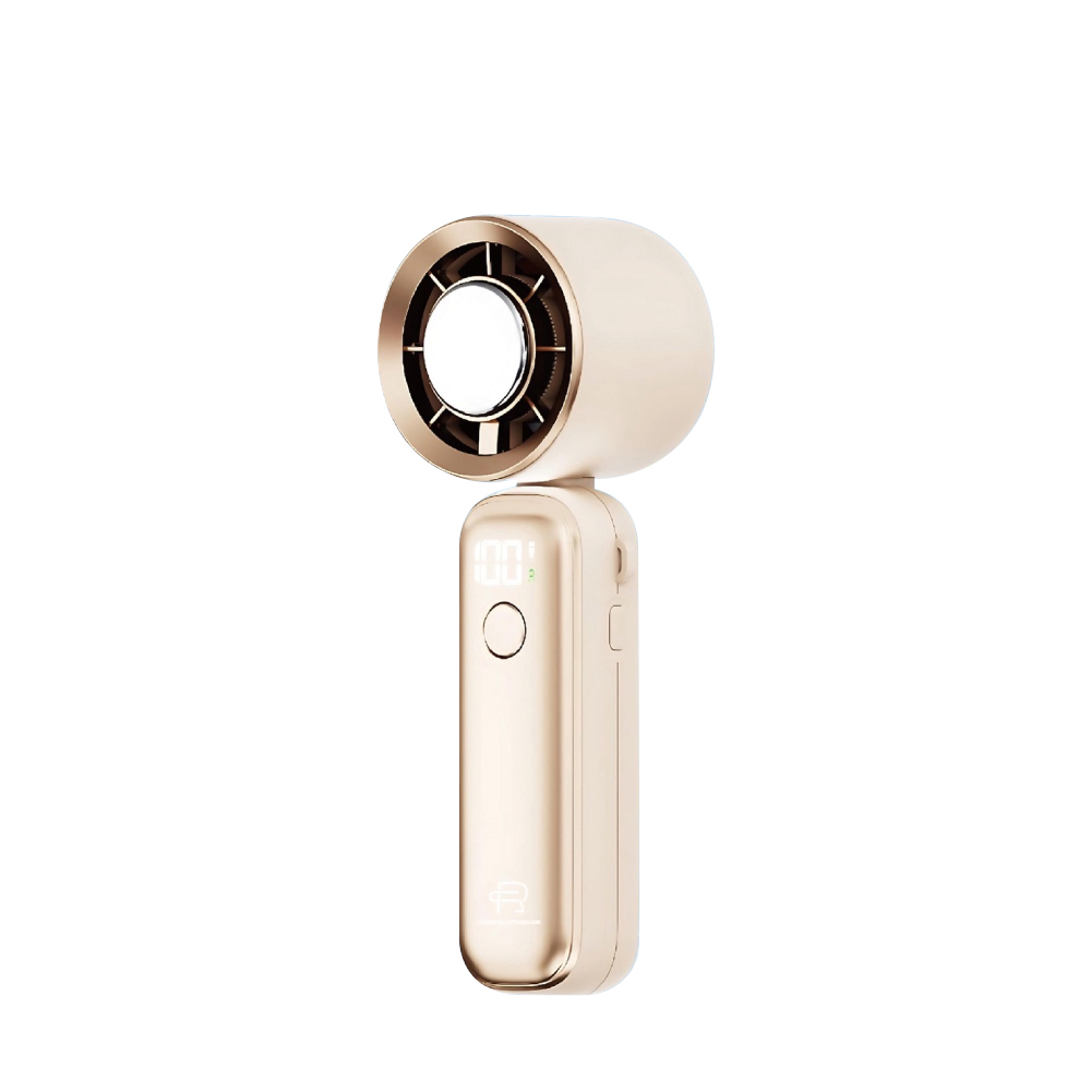 【RSCASE】RS Cooling Ice Therapy Handheld Fan(Gold), , large