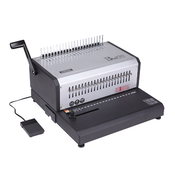 【Resun】電動 活頁 打孔機 膠圈機 /台 E-BIND30（EB-30）, , large