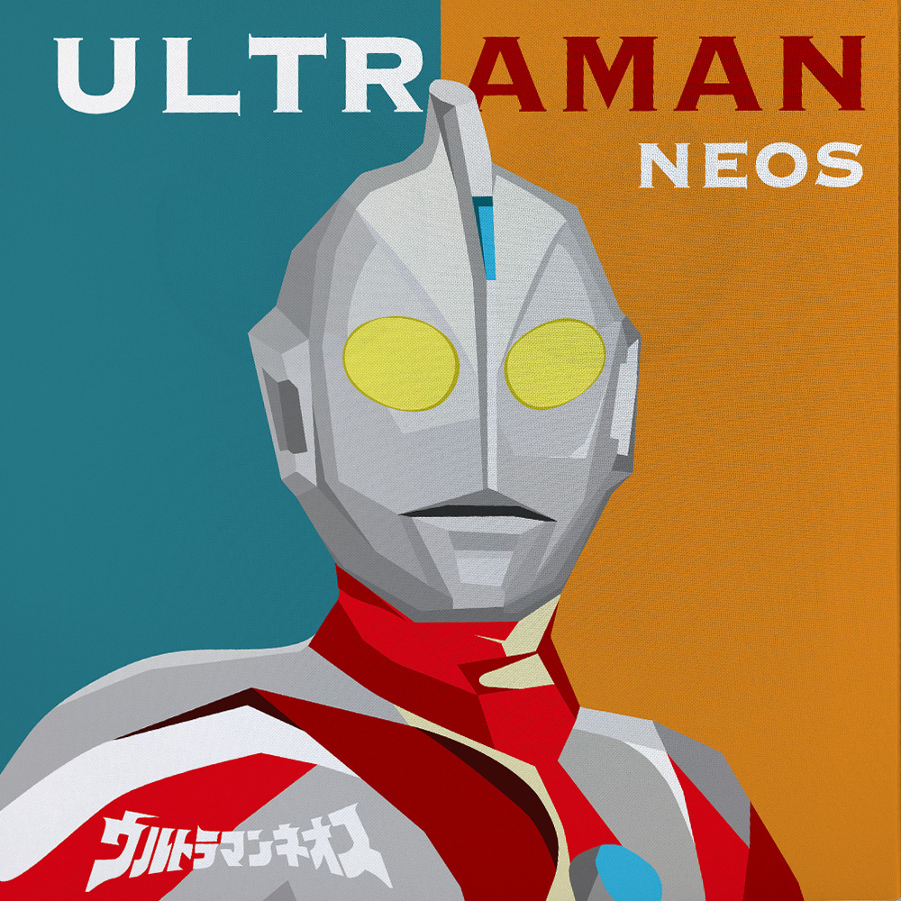 VisualSonic Artwork Speaker- Ultraman Neos, , large