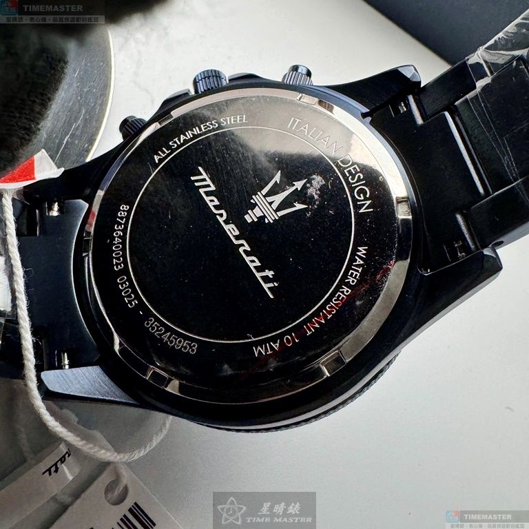 [星晴錶業]MASERATI手錶,44mm,R8873640023寶藍色錶面寶藍錶殼寶藍精鋼錶帶款, , large