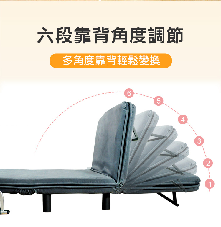 (LOGIS) 兩用沙發床 2人沙發 單人床 折合床 小坪數 陪伴床 客廳椅 【 EZ-016 】, , large