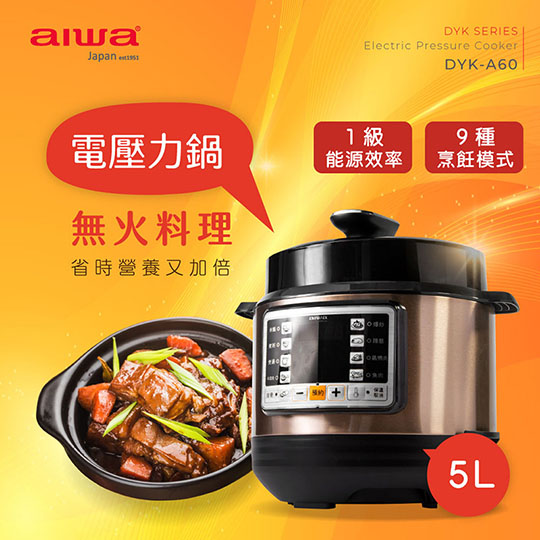 AIWA 愛華 5L 多功能電壓力鍋 DYK-A60, , large