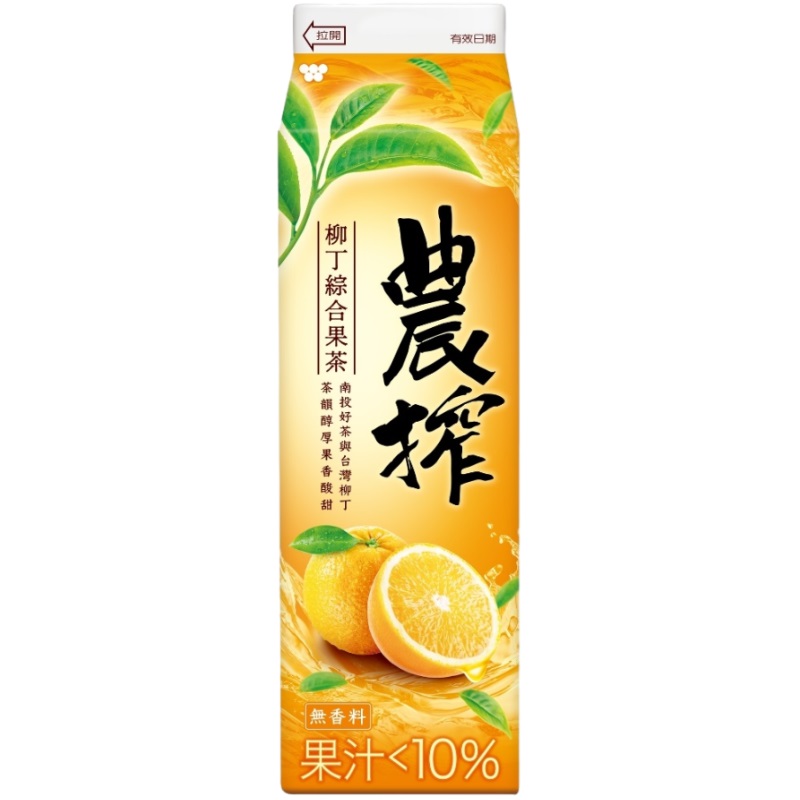 農搾柳丁綜合果茶900ml, , large