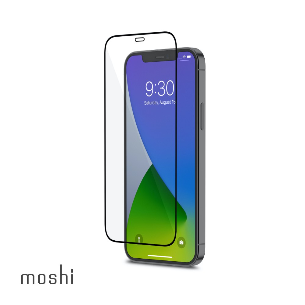 Moshi AirFoil Pro for iPhone 12/12 Pro 強韌抗衝擊滿版螢幕保護貼, , large