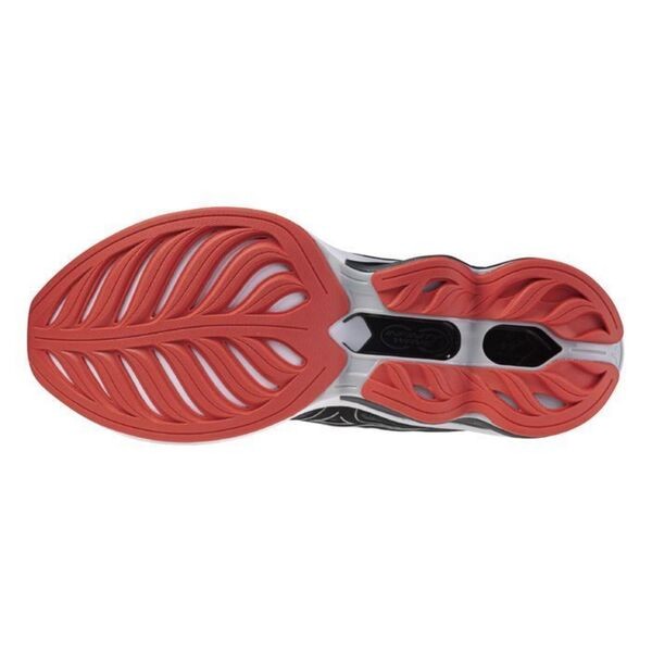 Mizuno Wave Creation 25 男 慢跑鞋 運動 路跑 一般型 緩震 黑 紅 [J1GC240103], , large