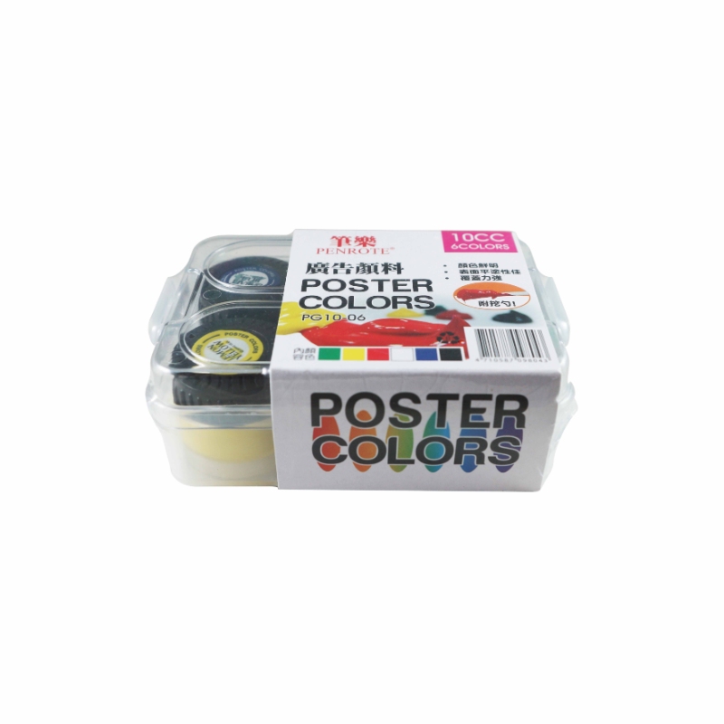 6-Color Poster Paint, , large