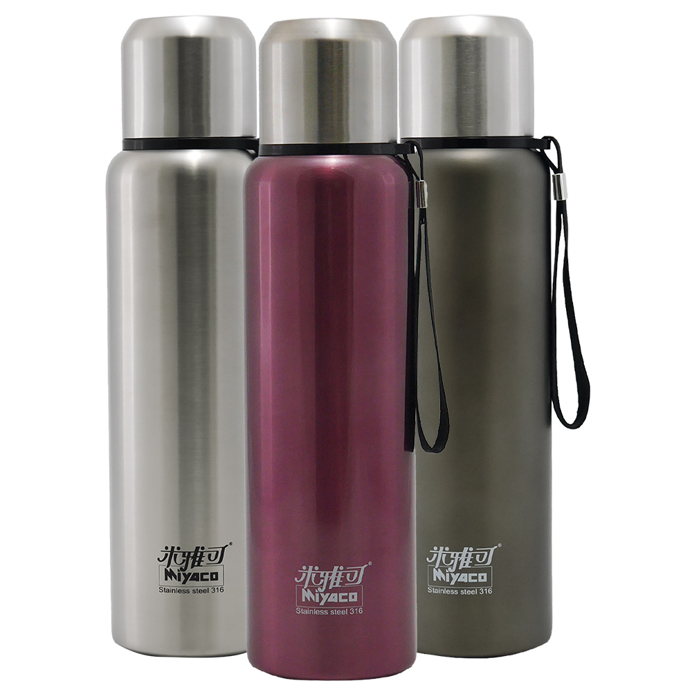 米雅可Koruto 316不鏽鋼真空全鋼保溫瓶-600ml-2入, , large