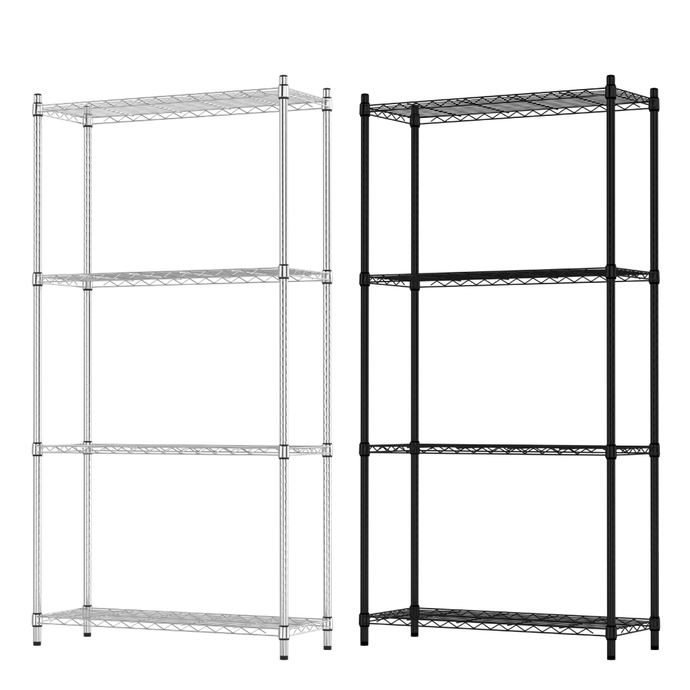 KIWISH 90X35 Multi-Size Storage Rack Heavy Duty Metal Shelving Unit, Made in Taiwan, Free Shipping, , large