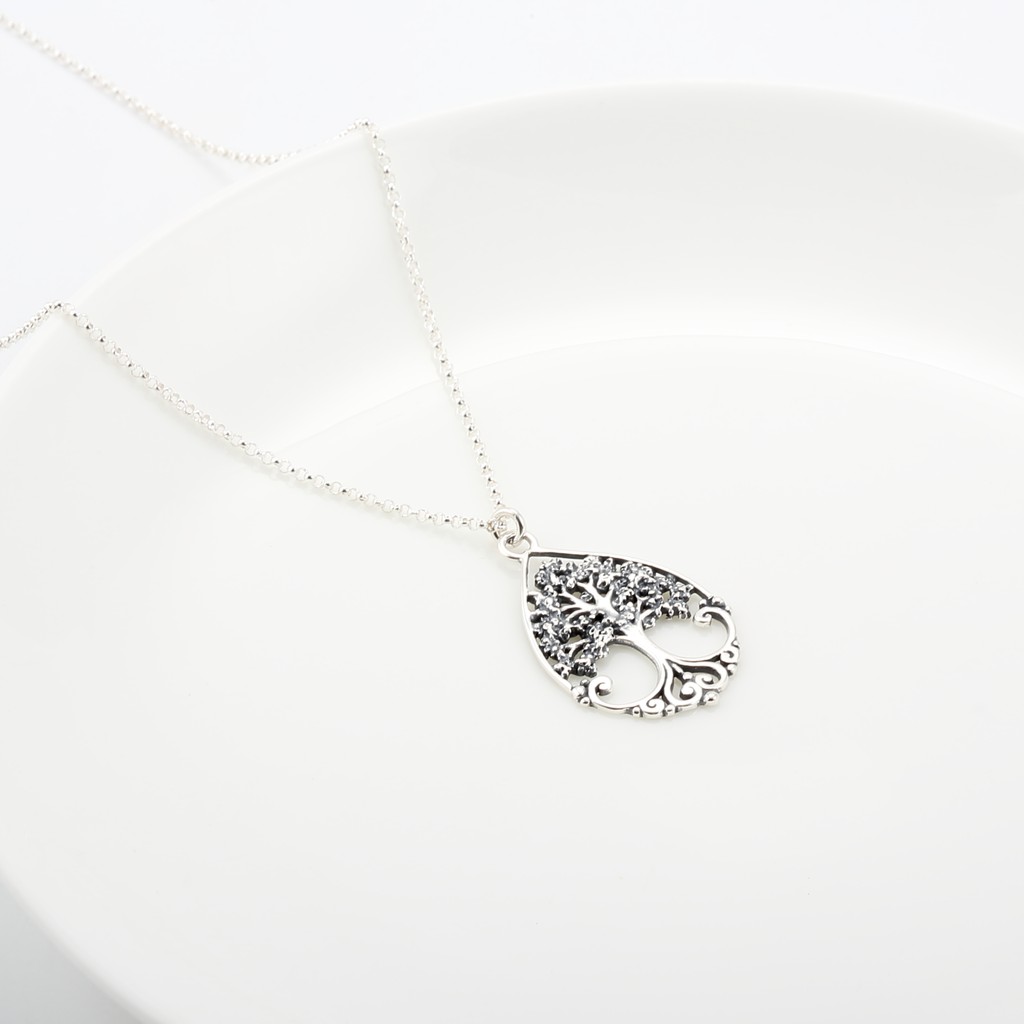 【Angel & Me】Tree of Life s925 sterling silver necklace Birthday gift, , large