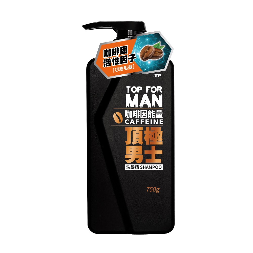 TOP FOR MAN Caffeine SHAMPOO, , large