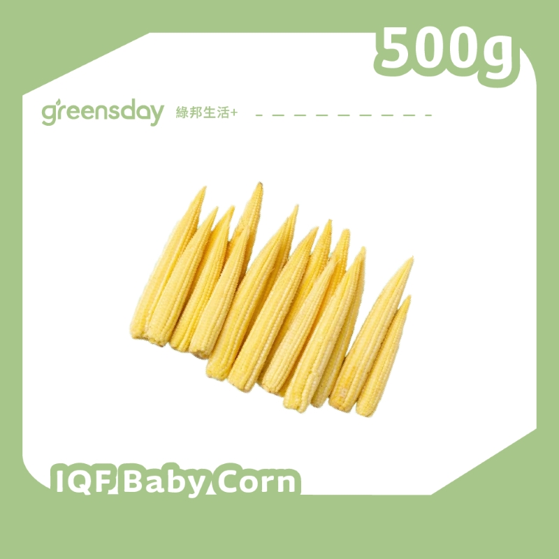 [greensday]冷凍玉米筍 500g, , large
